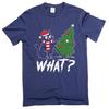 Lustiges Weihnachtsbaum Was Katze T-Shirt humorvolles Weihnachten Haustier T-Shirt