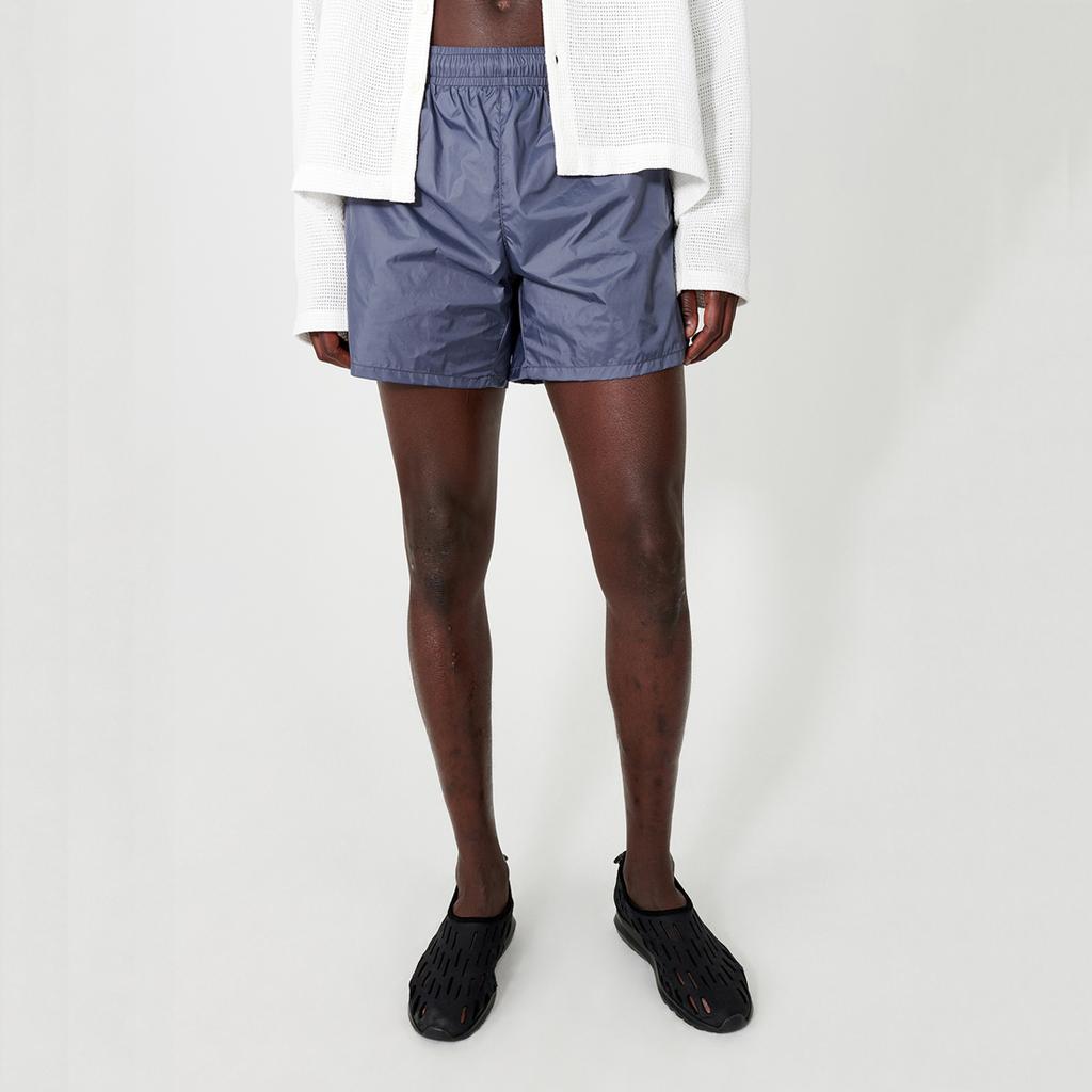 Buy 23SS Our Legacy Shorts Drape Tech Trunk Half Pants Steel Blue 