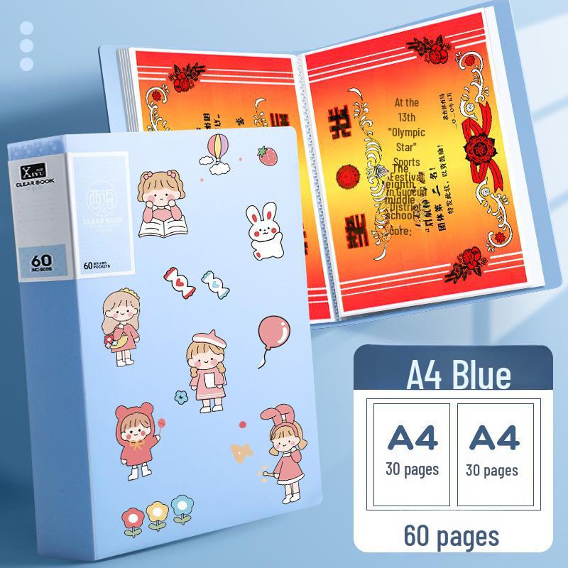 A3/A4 Award Certificate & Art Collection Folder for Kids