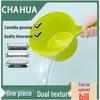 Camellia Long Handle Plastic Water Dipper