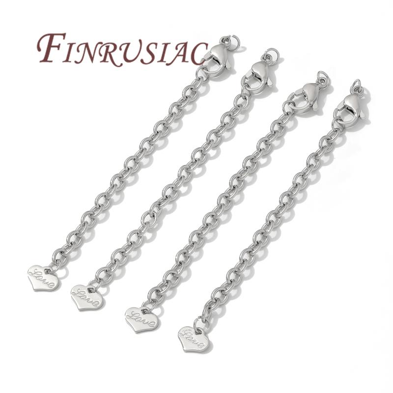 18K Gold Plated Extension Chain,Lobster Clasps with Extender Chain Connector,DIY Bracelets Accessories,Jewelry Making Supplies