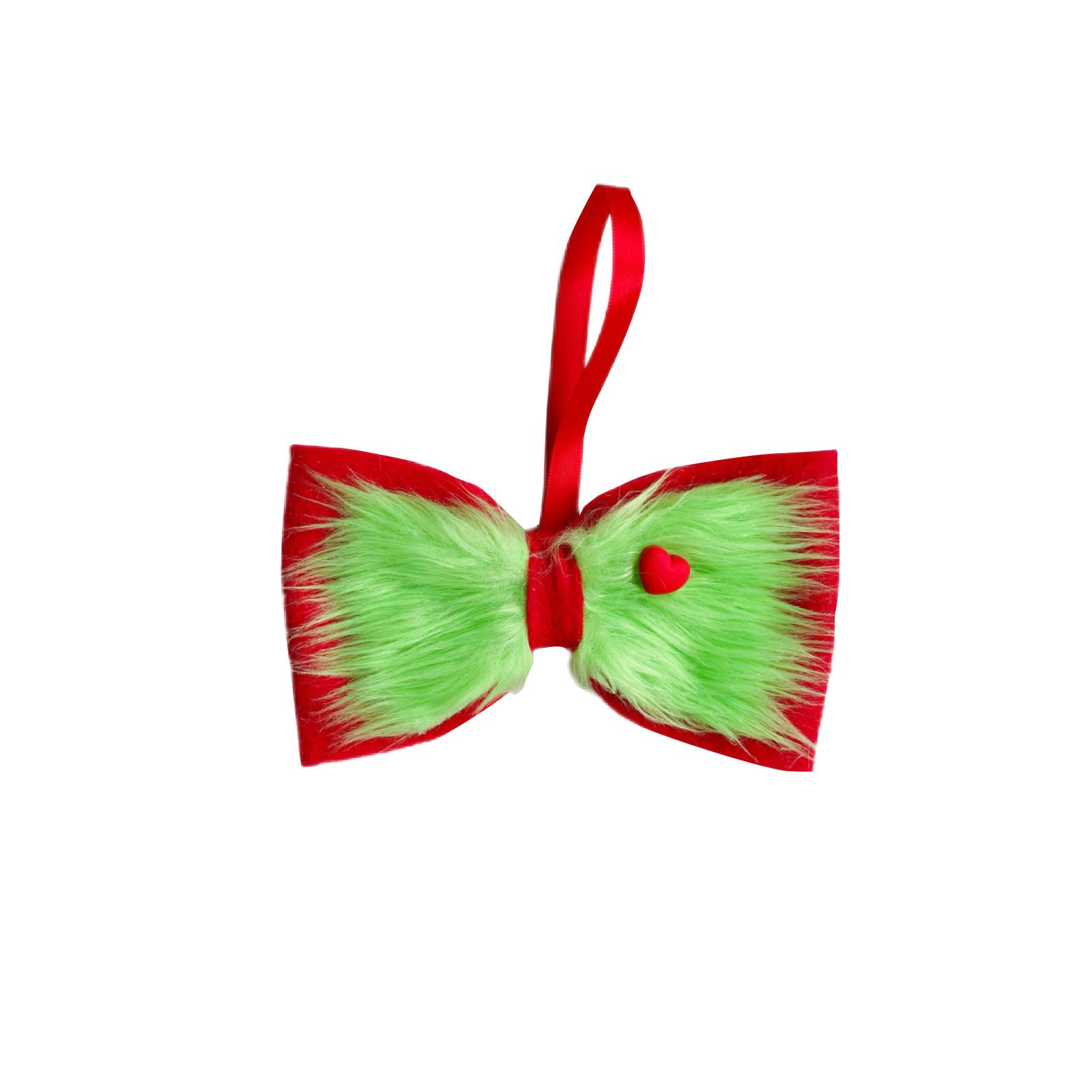 

Christmas Plush Pendants, Bows, Christmas Tree Decorations, Indoor Scene Arrangements, Photo Props One Size