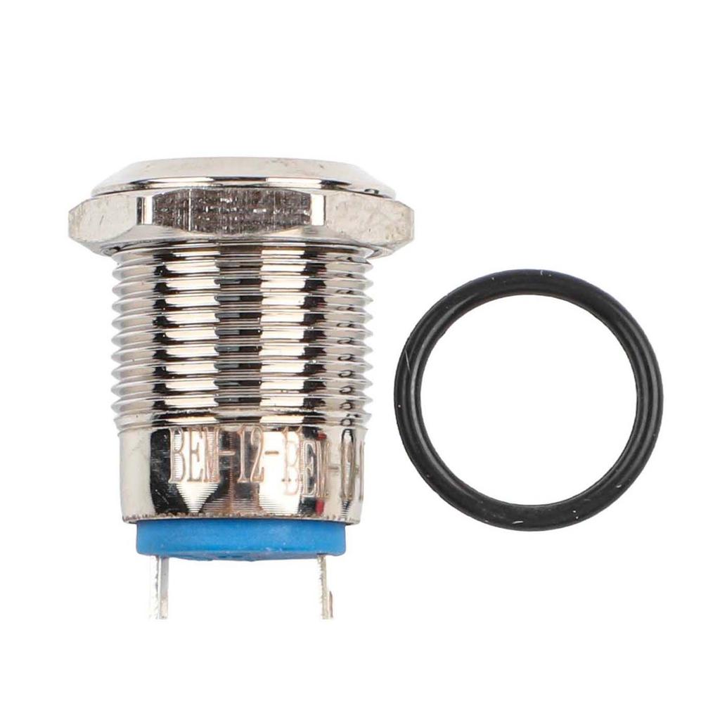 Metal for Push Button Switch DIY Latching 12mm Button MIni Momentary Power Push Switch Waterproof Car Modification