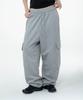 CHICKS Easy Fit Wide Cargo Sweatpants