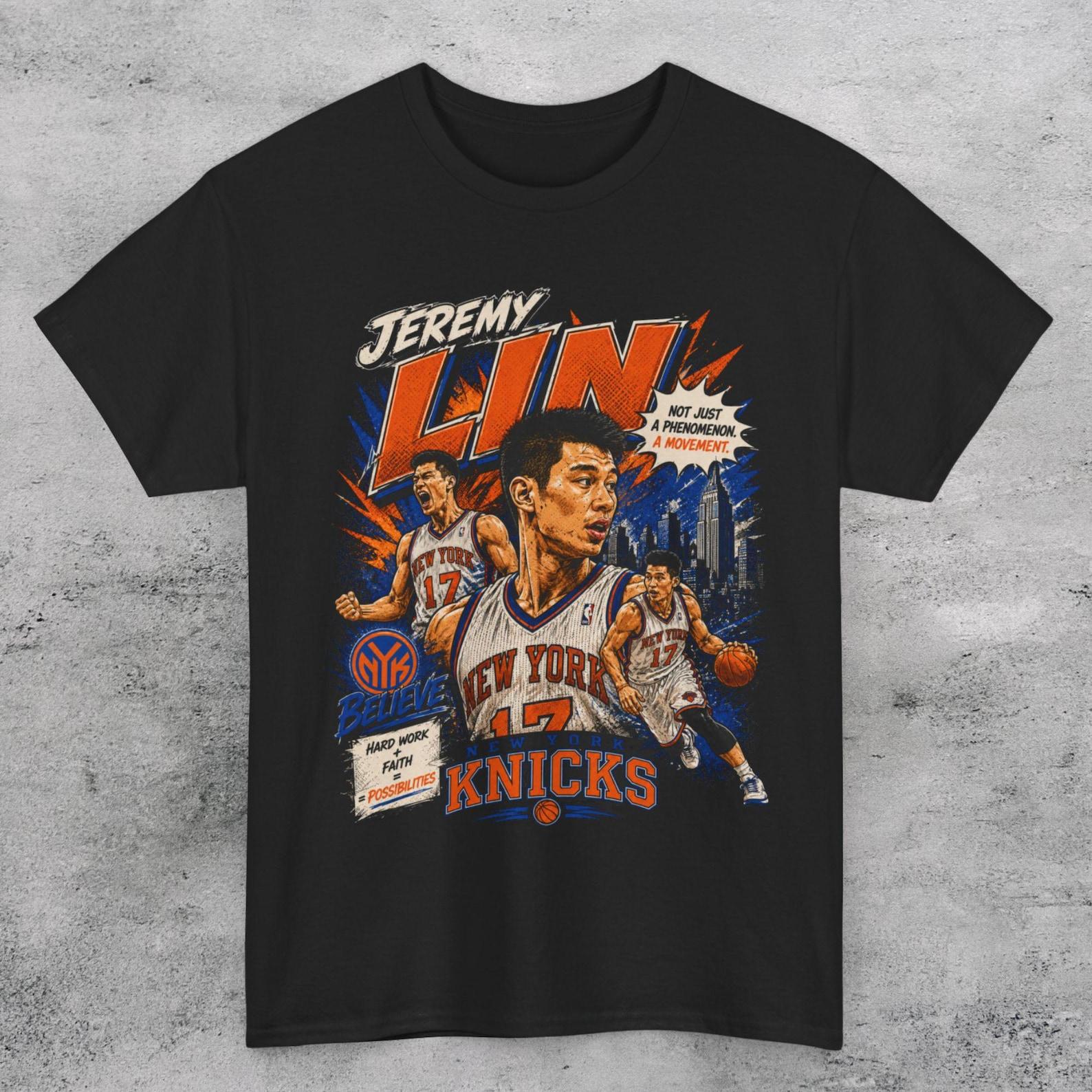 Jeremy Lin Linsanity NY VARIANT Unisex T Shirt L
