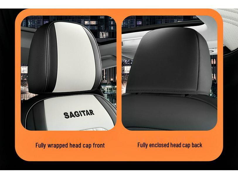 Universal Full Wrap Four Seasons Car Seat Cover for New Sagitar – Five-Seat Cushion