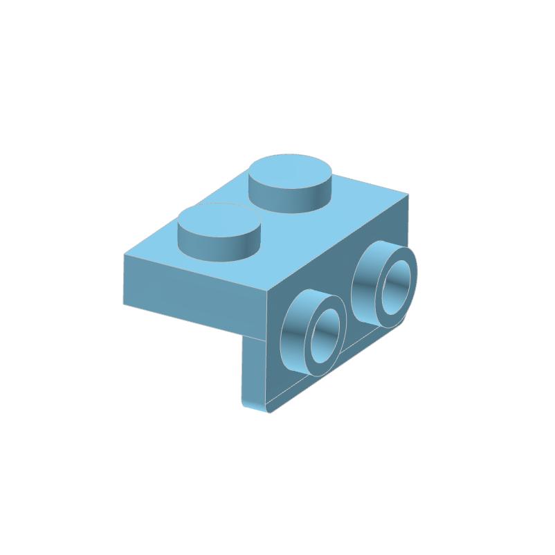 50 pièces 99781 Support 1 x 2 - 1 x 2 Briques Collections Vrac Modulaire GBC Jouets Pour Technique MOC Ensemble Blocs de Construction Compatible