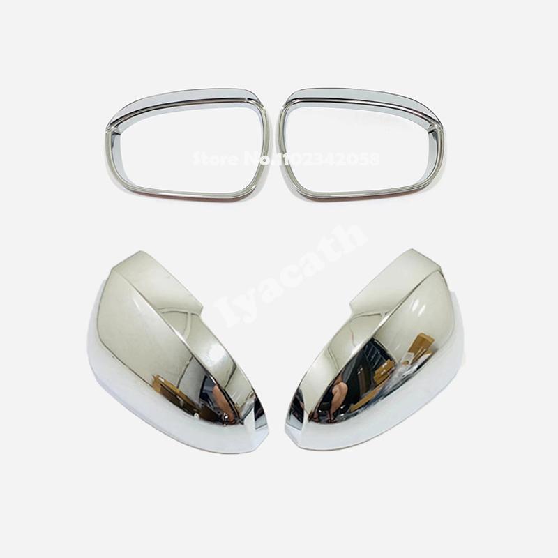 For Mitsubishi Outlander   2024 ABS Car Rearview Door Side Mirror Trim Rearview Mirror Rain Shield Cover Accessories