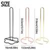 Vertical Roll Paper Towel Holder Iron Paper Towel Stand Vertical Napkins Rack  Table Decor