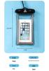 Transparent Waterproof PVC Phone Bag with Touchscreen and Floating Sand Design for Diving and Photo Taking