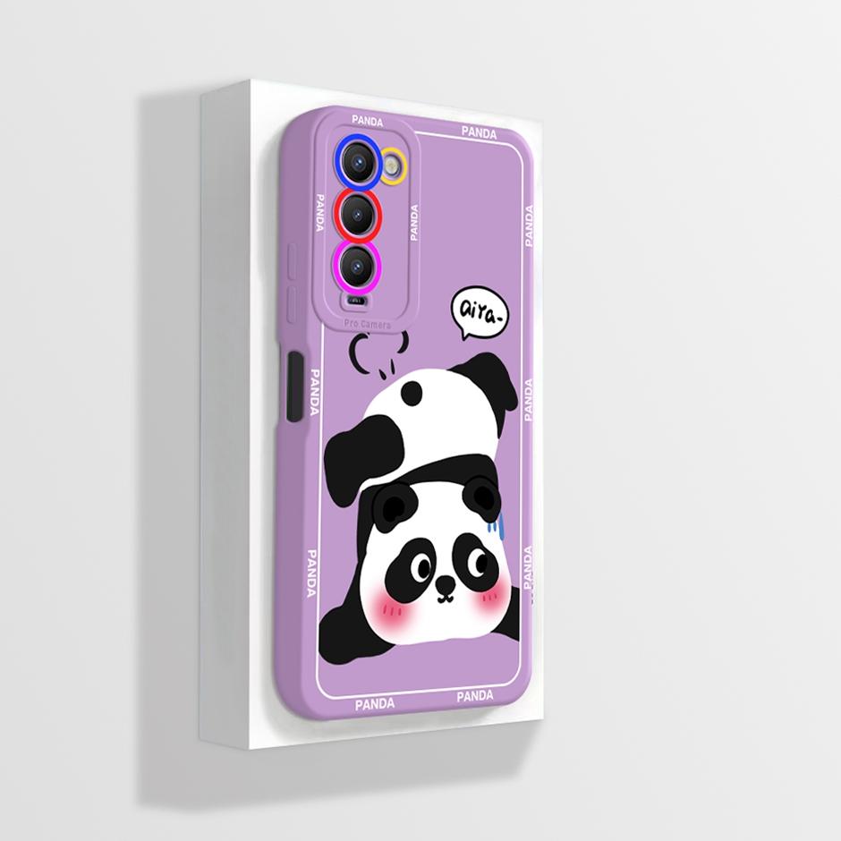 For Tecno Camon 18 18P Case CH6 CH7 Soft Silicone Phone Cover for Camon 18 Camon18 P Camon18P Cases Straight Edge Bumper Fundas