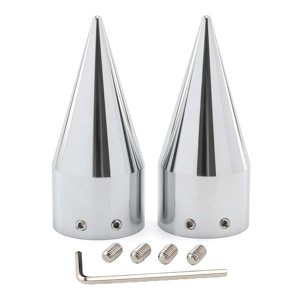 Motorcycle 29mm Front Axle Cover CNC Aluminum For Harley Touring Road King Sportster XL 883 1200 Dyna Low Rider Softail Fat Boy