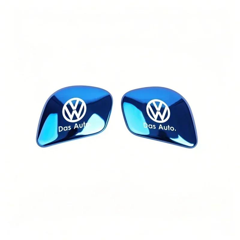 Car Gearbox Control Gear Lever Stickers Shift Stick Handle Accessories For VW GTI Golf 5 7 Passat B5 B6 Polo Scirocco GTD Beetle