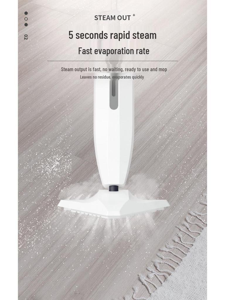 High-Temperature Steam Mop with Spray - Cross-Border Household Cleaning Solution