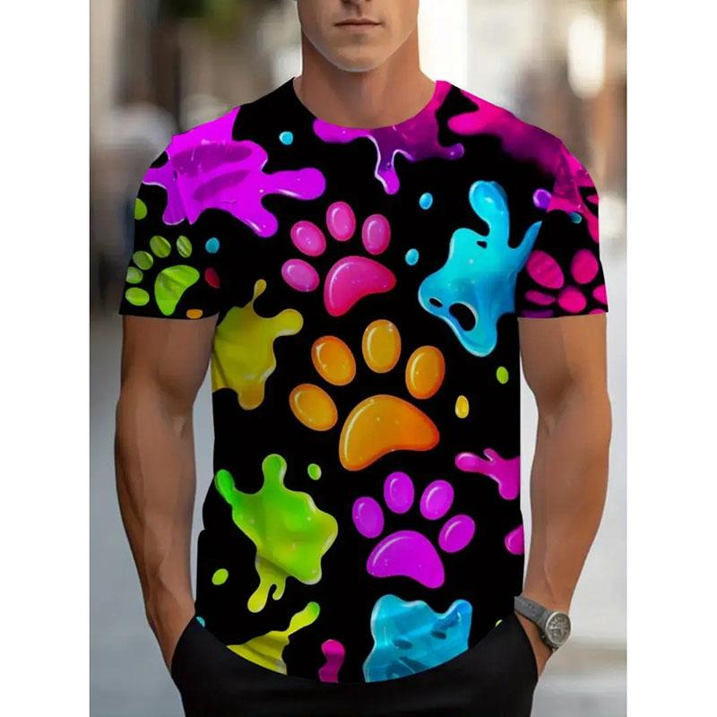 Sweet Ice Cream Colorful Print Graphic T-shirt Kid Casual Cute Candy Design Short Sleeve T Shirts Street Harajuku Trend New Tee