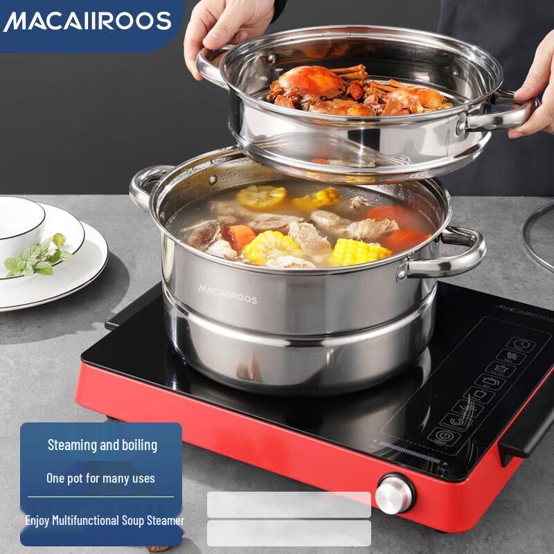 Maikalo Stainless Steel Home Steamer Pot