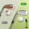 Durability Plastic Golf Club Cleaner Brush Compacts Golf Cleaning Scrubber for Effective Training Gear Maintenance