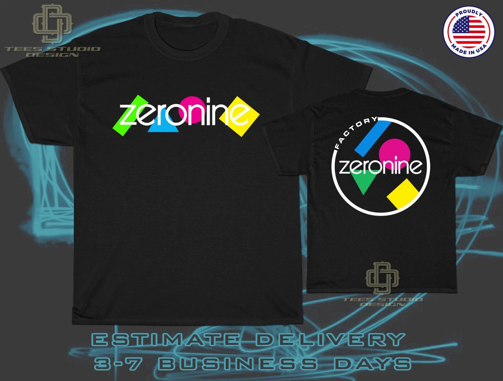 New Zeronine BMX Bikes Logo Men s T-Shirt American Twoside Tee Shirt L