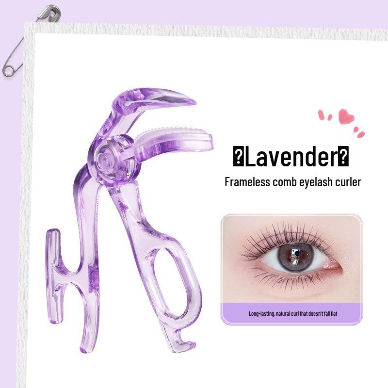 

Бескаркасный гребешковый керлер для ресниц с мягкой подушечкой для стойкого естественного завитка