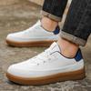Men's Trendy Low-Top Canvas Shoes, Breathable Casual Sneakers for Spring & Autumn