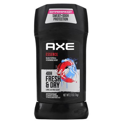 AX, Essence, Antiperspirant Deodorant, Black Pepper and Cedarwood, 2.7 Oz (76 G)