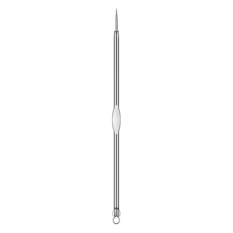 Stainless Steel Double-Ended Blackhead Extractor Needle Set