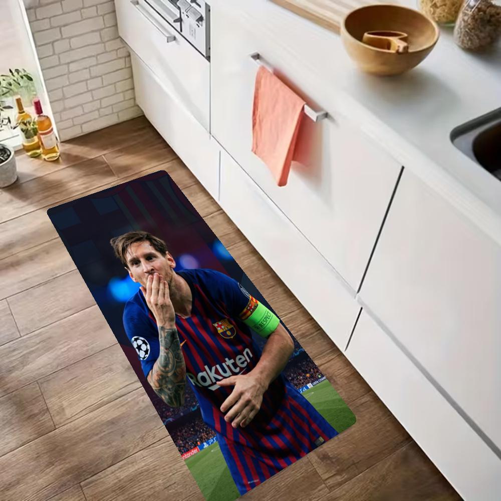 Messi Kitchen Mats Durable Bathroom Pads Comfortable Rugs Carpets For Kitchen Home Office Sink Laundry Room Bathroom Decor