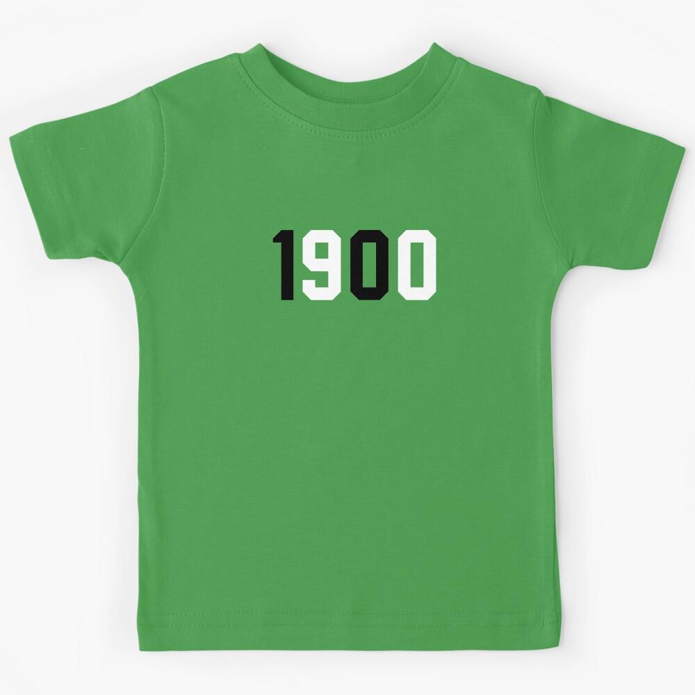 1900 Mönchengladbach Striped BW Kids T-Shirt 130