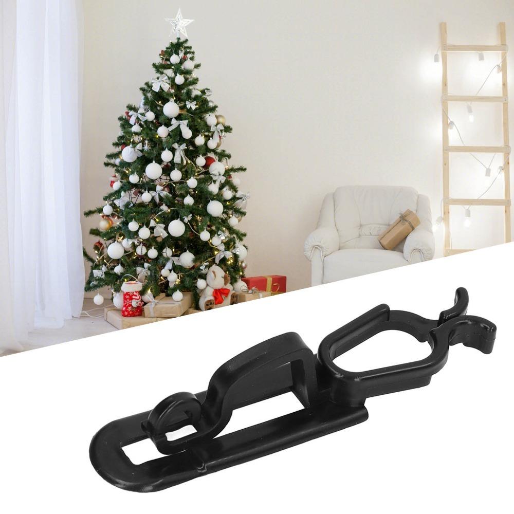 60Pcs 1.8 X 2 X 8.5cm Roof Christmas Light Clips Waterproof Outdoor Light Clips  Gutter Mounting