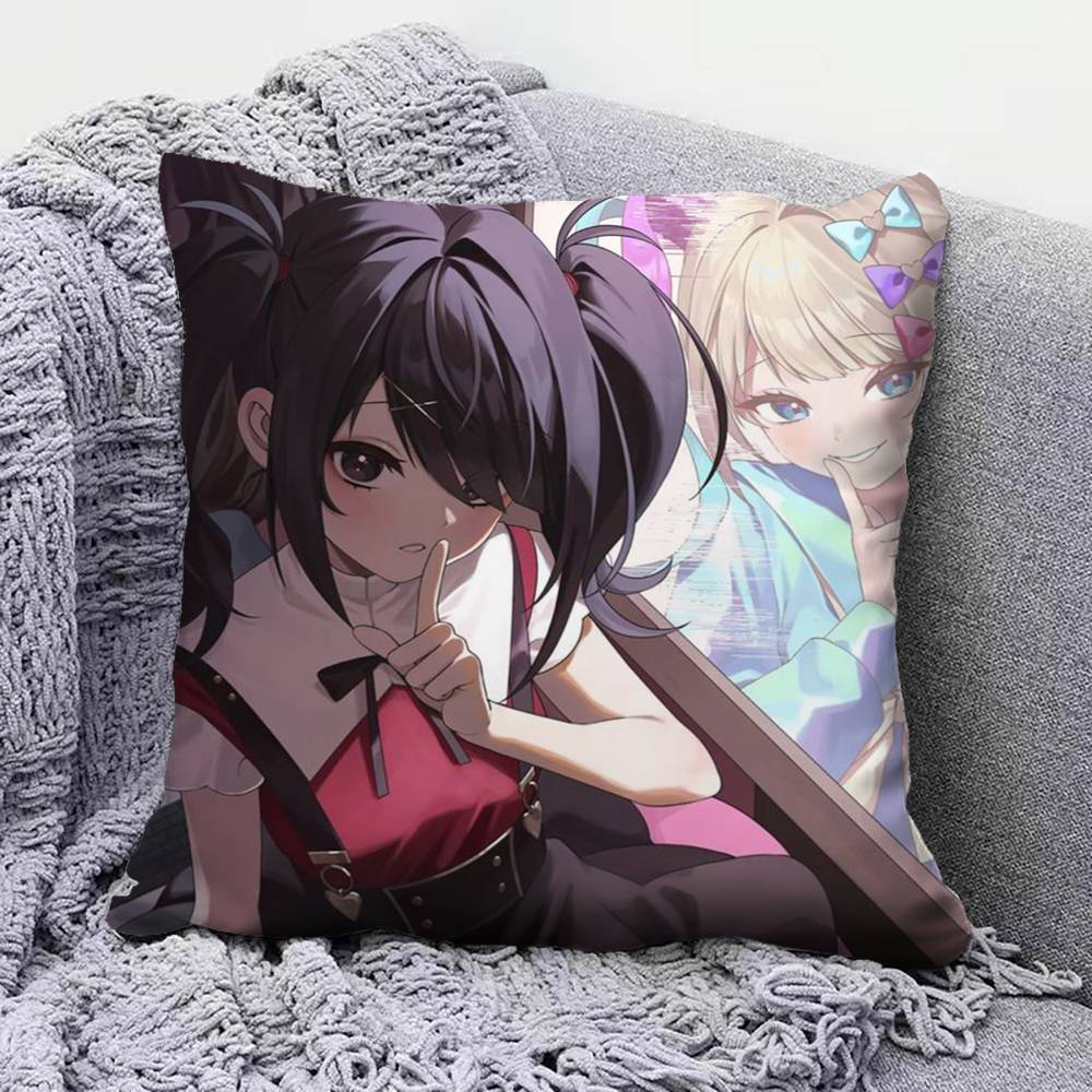 Needy Streamer Overload Anime TV  Pillow Covers Home Sofa Cushion Covers and Aecorative Custom