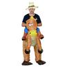 Horse Costume Exquisite Creative Vibrant Widely Used Soft Elastic Long Lasting Easy To Use Fancy Blow Up Costume Party Supplies