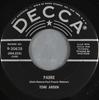 7inch Record TONI ARDEN  Padre  All At Once 930628 Decca 1958 US Pop Used