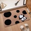 Cartoon Cute Bathroom Floor Mat, Sheepskin-like Rug for Entrance Hall Door Mat, Durable and Stain-Resistant Home Decor