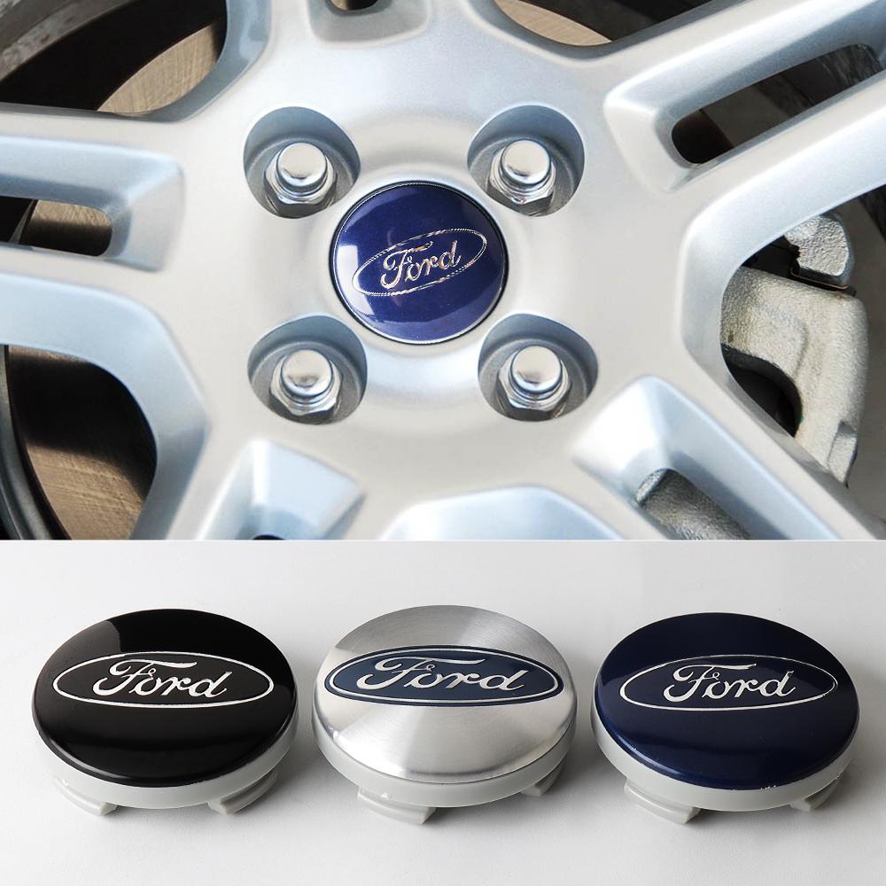 4Pcs 54mm For Ford Focus Mk4 Fiesta MK7 Kuga Smax Ranger Mustang Car Wheel Center Hub Cap Cover Tire Hubcaps Auto Accessories