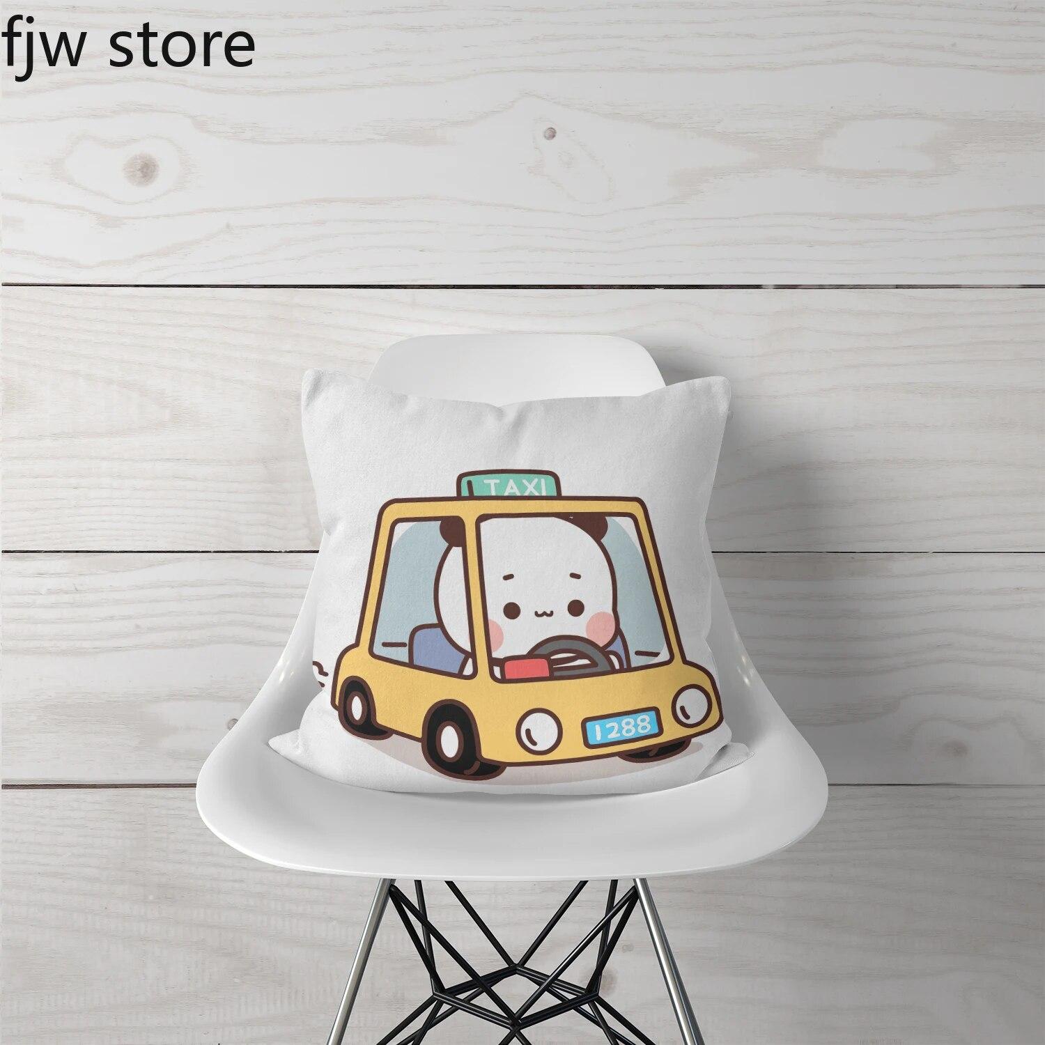 

Астронавт, водитель полиции, красная панда, наволочка, модное аниме, грудь, диван, кресло, подушка для кровати, домашний декор 40x40cm