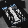 Japanese Anime Attack on Titan Print T-shirt Men's Women's Overszied Casual Cotton Short Sleeves Wit Studio Anime Men's Clothing