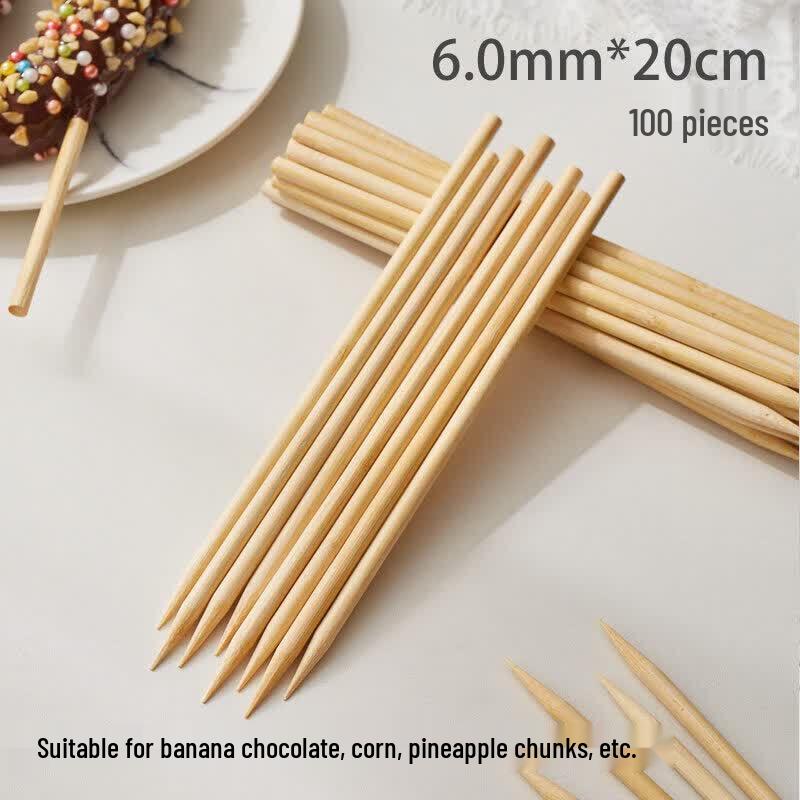 Disposable Bamboo Food Skewers