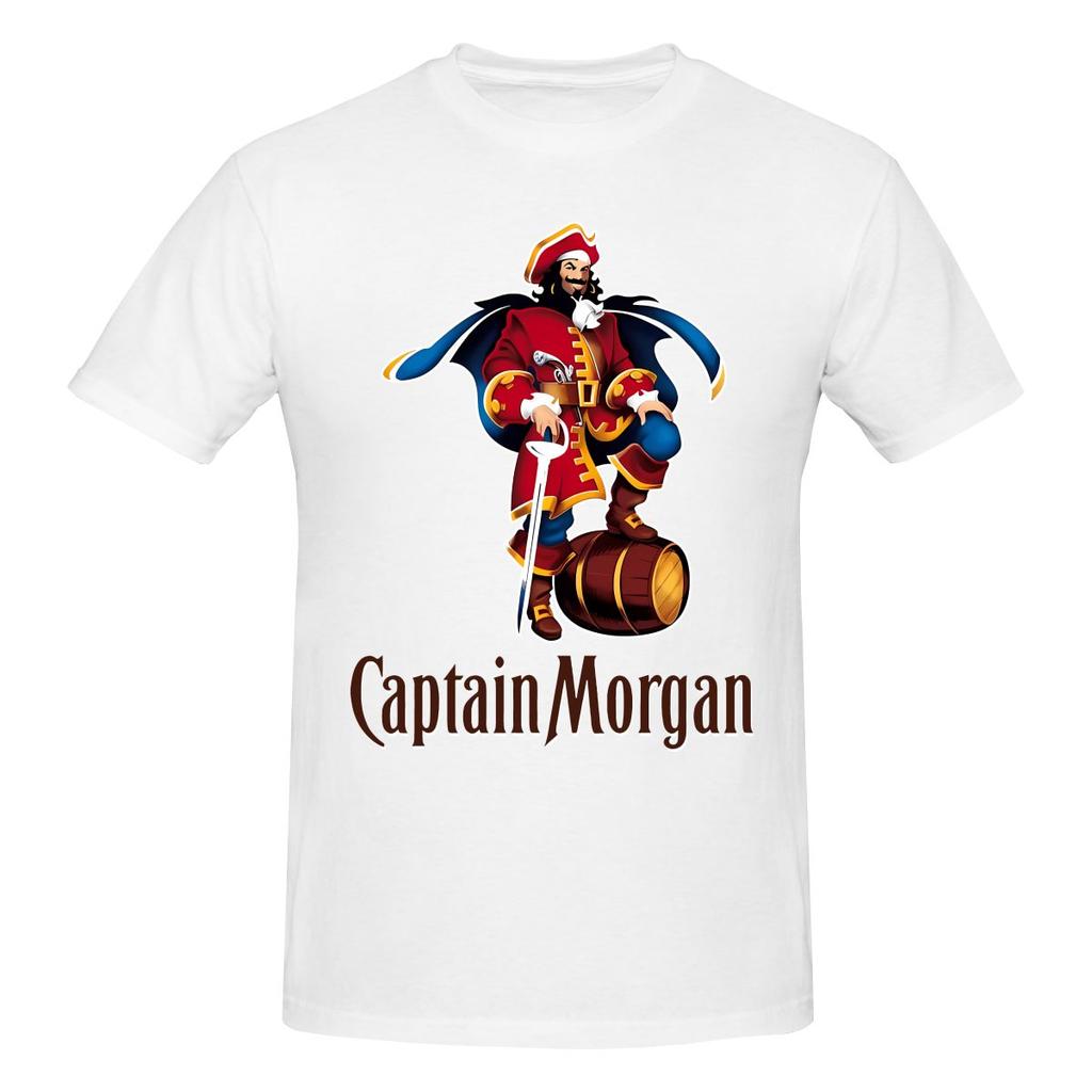 Captain Morgan Drapey Tshirt American Street Soft Tones Tshirt