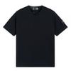 STONE Classic Solid Color Crewneck Sweatshirt Men Women Casual Long Sleeve Pullover With Badge Loose Fit Teenagers