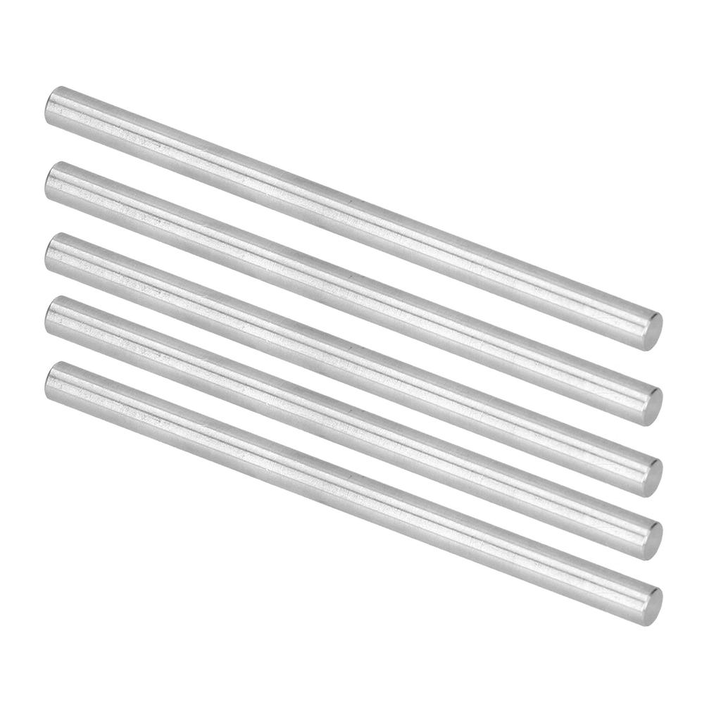 5 Buc. Tijă din Oțel Inoxidabil, Bară cu Ax Rotund Drept 6mm, Set Kit Accesorii pentru Jucărie Robot