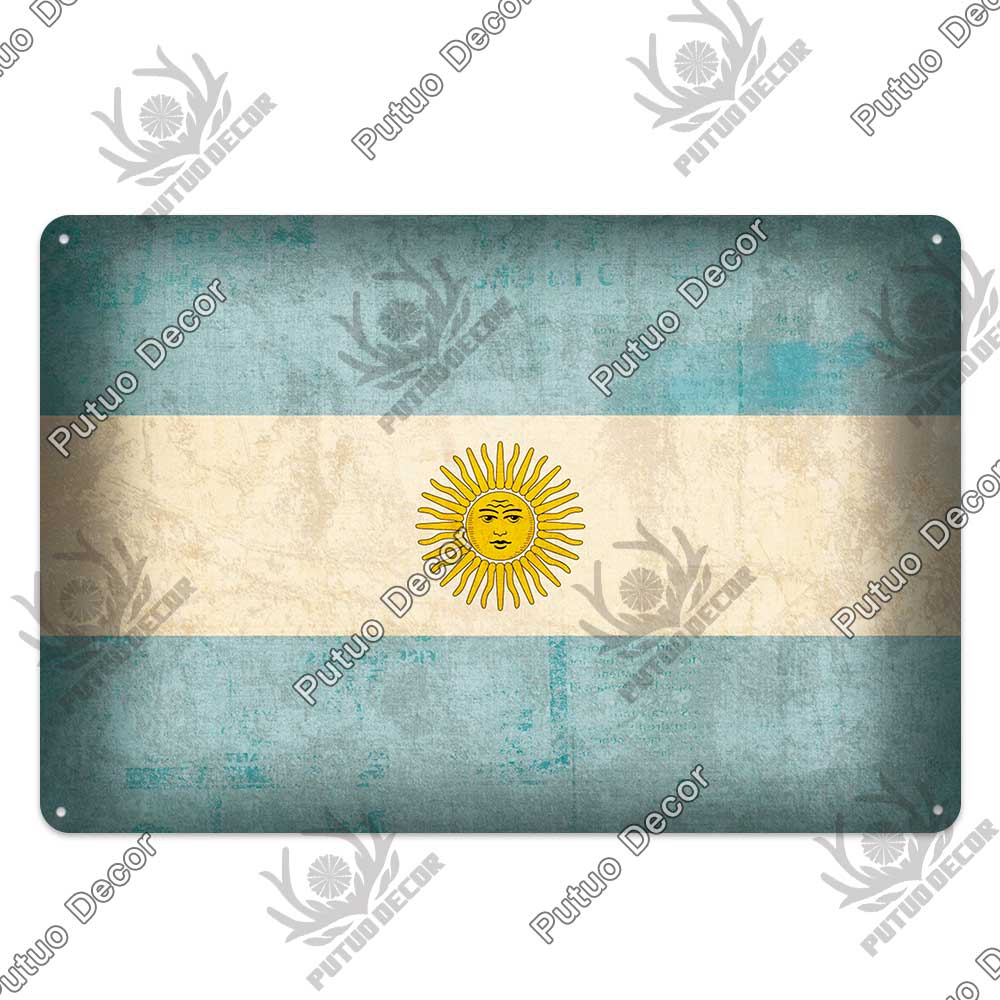 Dekorationsflagga Vintage Plakett Metallplatta Tennskylt Väggkonst Dekoration Affischer Man Cave Bar Pub Vardagsrum Hem Järnmålning