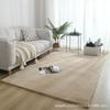 Modern Imitation Rabbit Fur Carpet for Living Room and Bedroom – Cute, Washable, Customizable, Full-Cover Floor Mat