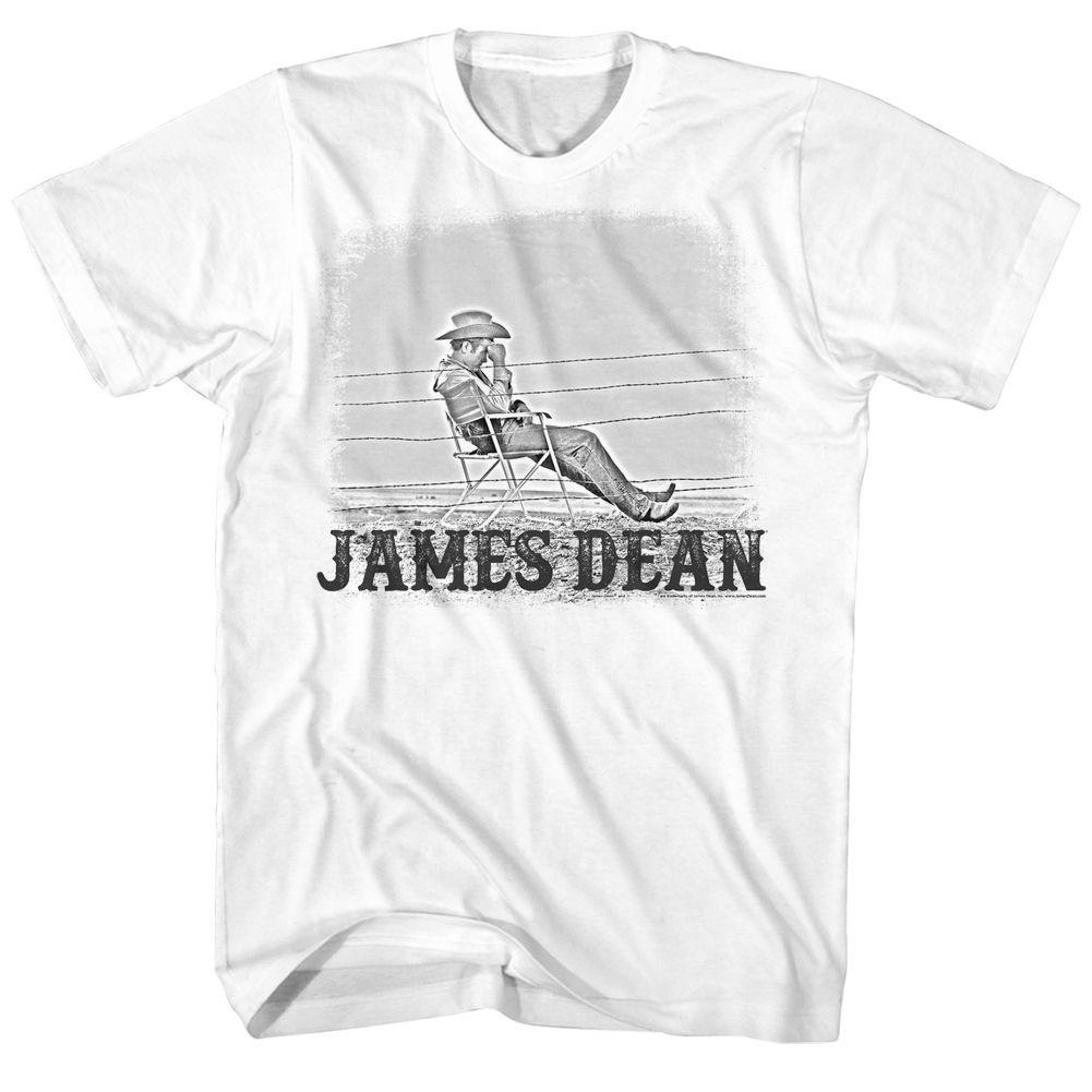 James Dean Chair/Fence White Icon Shirt XL