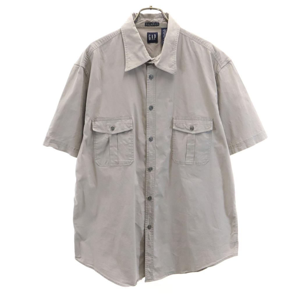 Gap Chemise de travail manches courtes XL grise stretch Homme Occasion