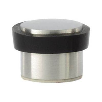 Pack of 2 Units Brass EVI Herrajes I-108-CB- Door Stop Finish White Brass