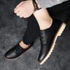 Fashion 2025 Autumn Men Leather Shoes Casual Work Shoes Non-slip Breathable Waterproof Shoes Woman  Formal Shoes Men  Zapatos De Hombre