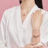 Pandora Rose gold Galaxy Love alloy, gold-plated, silver-plated bracelet for women B801392