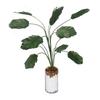 1:12 Miniature Dollhouse Plants Vivid Banana Tree Simulation Bonsai Plant Decoration L