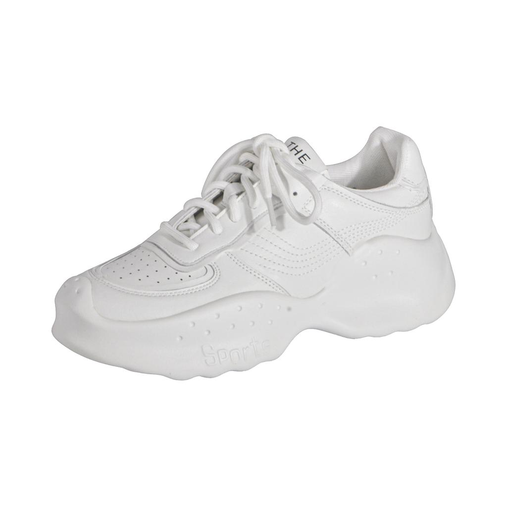 2025 autumn new fashion platform white shoes women's comfortable versatile sports shoes summer lightweight women's casual shoes