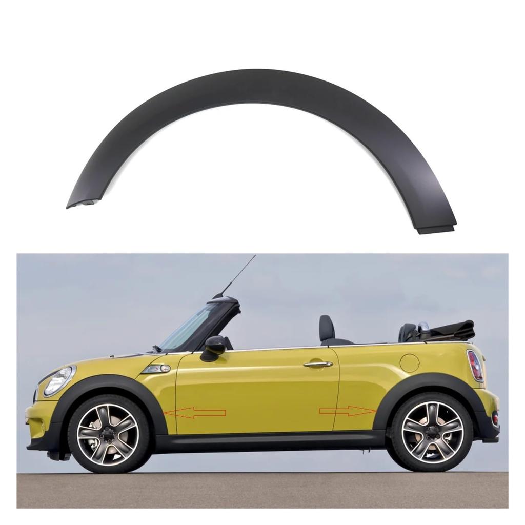 Car Wheel Arch Trim Eyebrow Upper Fender Rubber Cover Auto Fender Parts Exterior Replacement